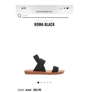 Steve Madden Roma Sandle - Brand New